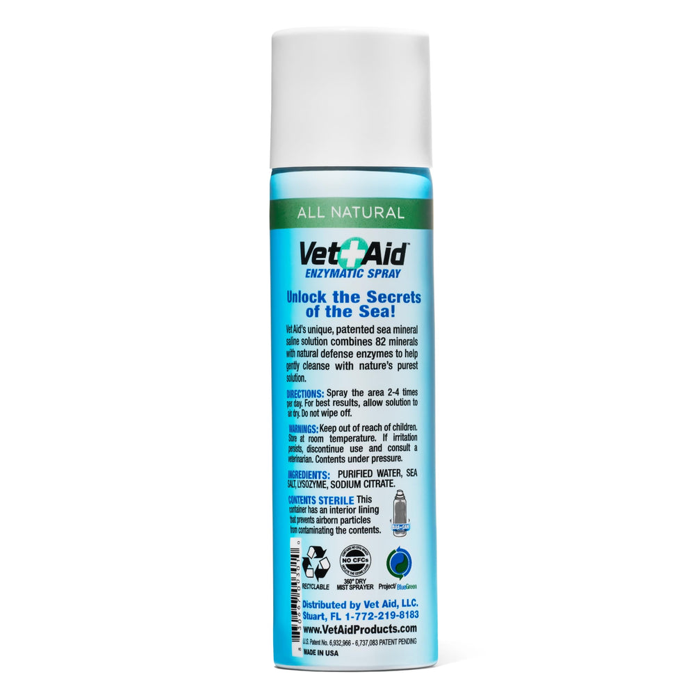 Vet Aid rain rot and proud flesh care in a pet-safe spray.
