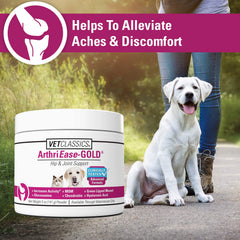Label close-up highlights glucosamine, chondroitin, and other joint ingredients