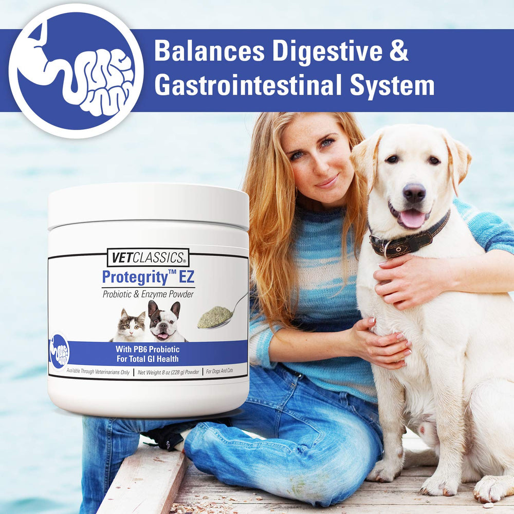 Grooming or boarding stress with Protegrity EZ digestion support