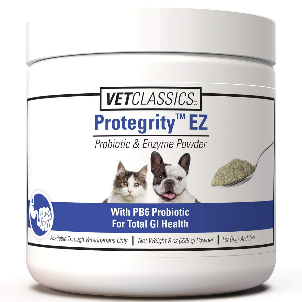 Vet Classics Protegrity EZ Probiotic Powder for dogs and cats, gut balance