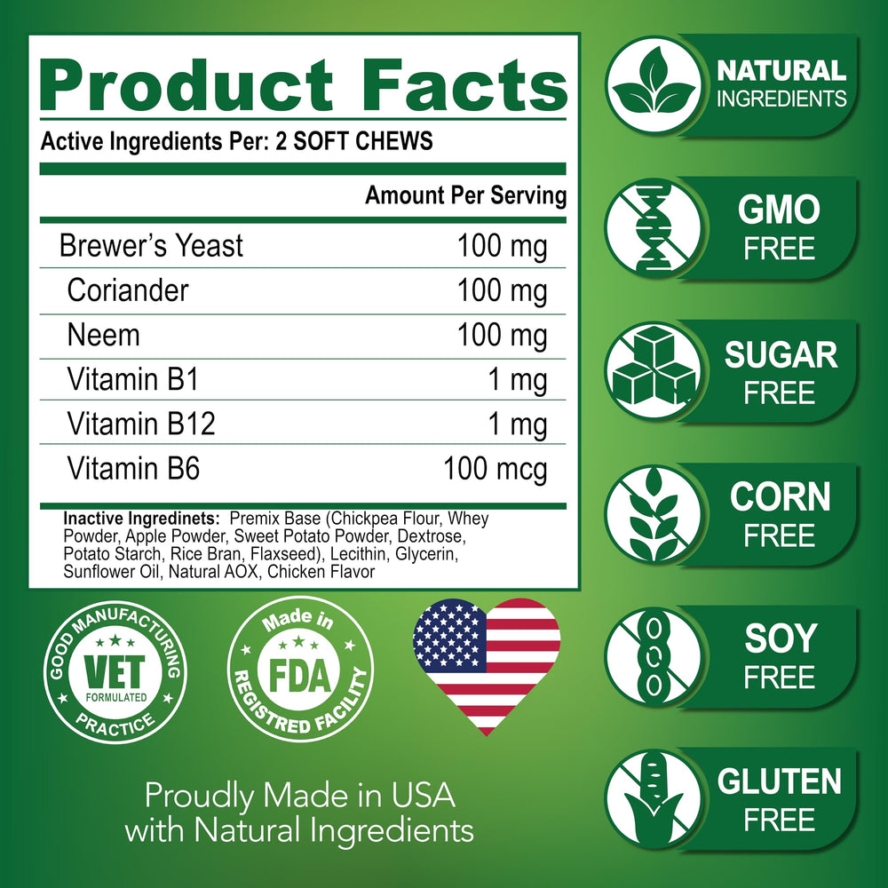 Vet Promise 120 tablets bottle signals ample supply for seasons