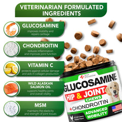 Close-up of Vet Promise glucosamine chews for joints