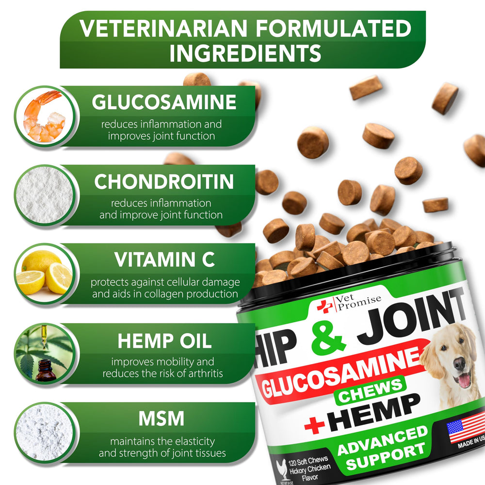 Close-up of Vet Promise soft chews showing texture and quality