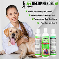 Vet Recommended soothing-application on dog's fur and skin for calm relief