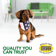 Vet's Best Aches + Pains label shows natural ingredients