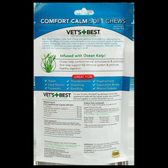 Close-up of Vet's Best Comfort Calm soft chews texture for palatability