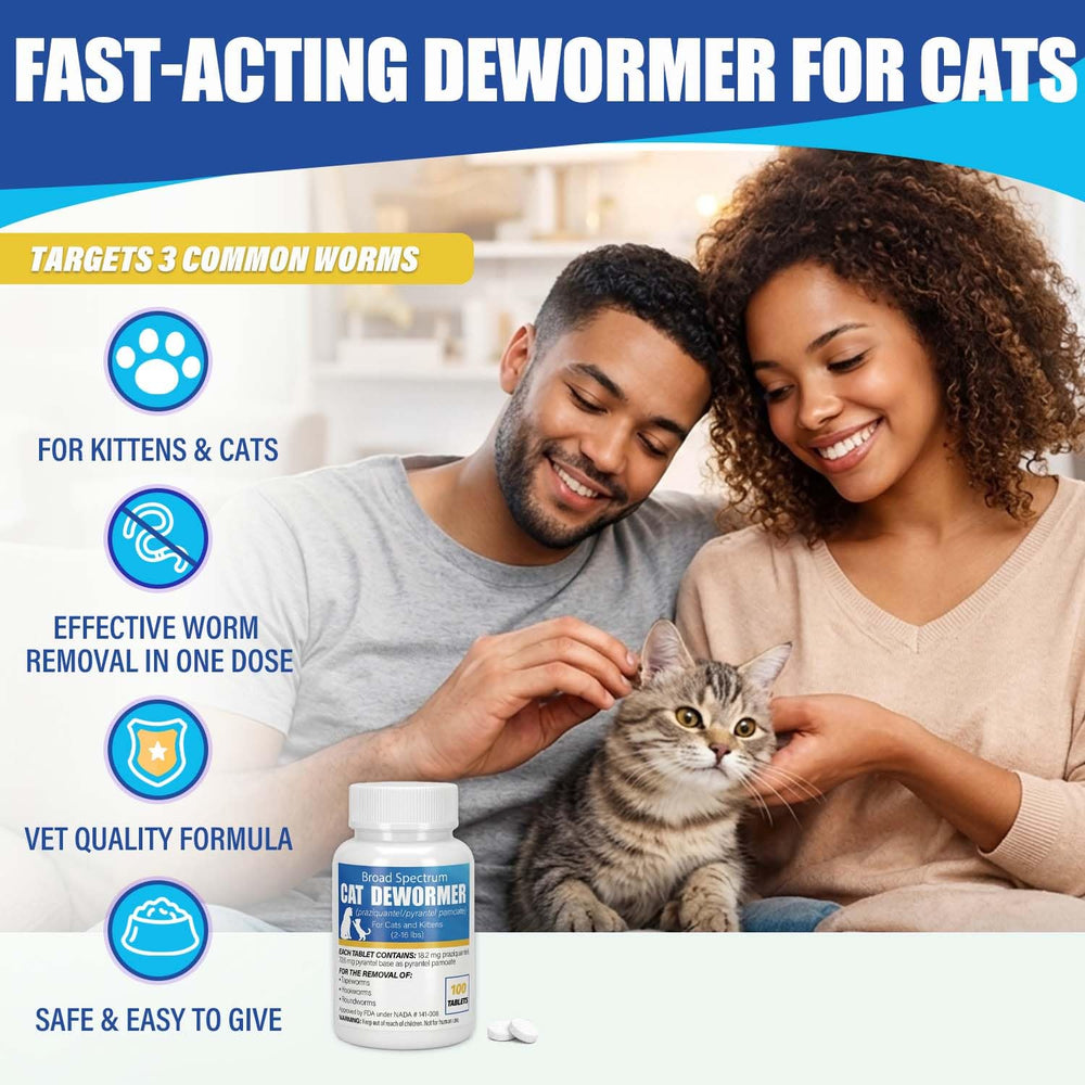 VetaCare dewormer product line supports digestive balance and comfort.