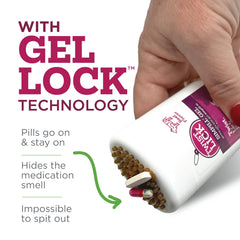 Vetality Twist Lick SimPill beef flavor masks pill odor for smoother mealtime
