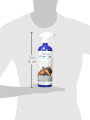 Vetericyn FoamCare medicated equine shampoo lather demonstrates easy rinse and comprehensive coat care.