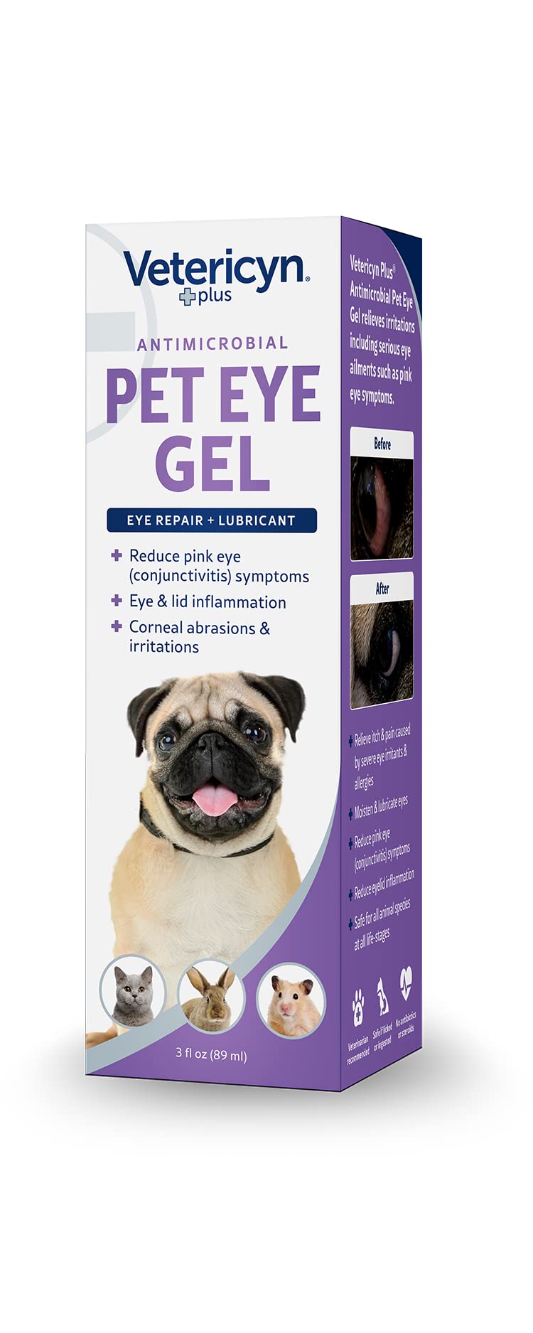 Vetericyn Plus Eye Gel packaging and tube