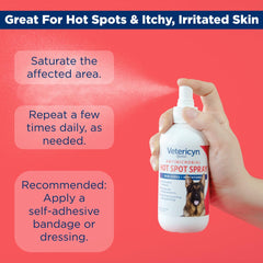 Vetericyn Plus USA-made label highlighting safe, non-toxic formula.