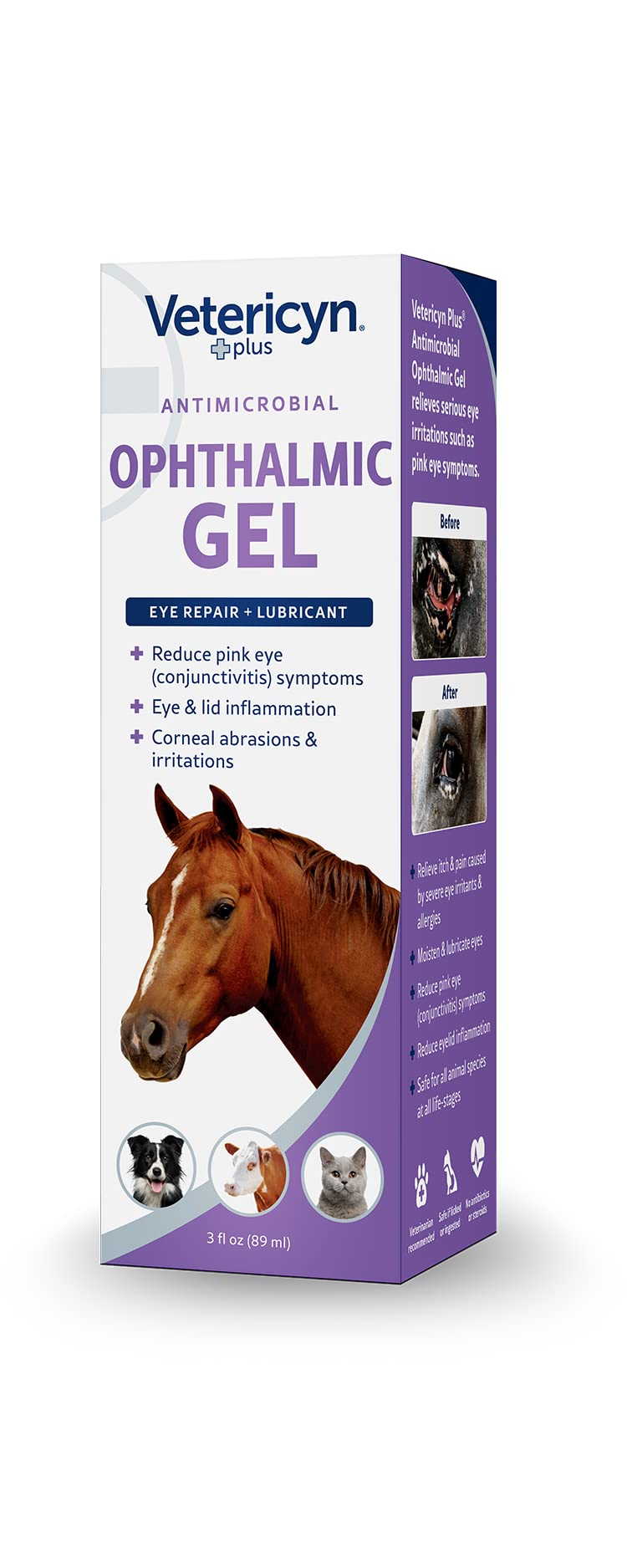 Non-toxic, antibiotic-free formula helps support eye health during everyday use.