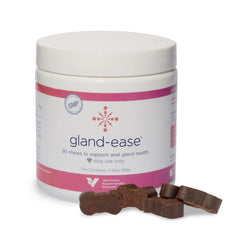 Gland-Ease bottle view for small dogs supports easy daily use.