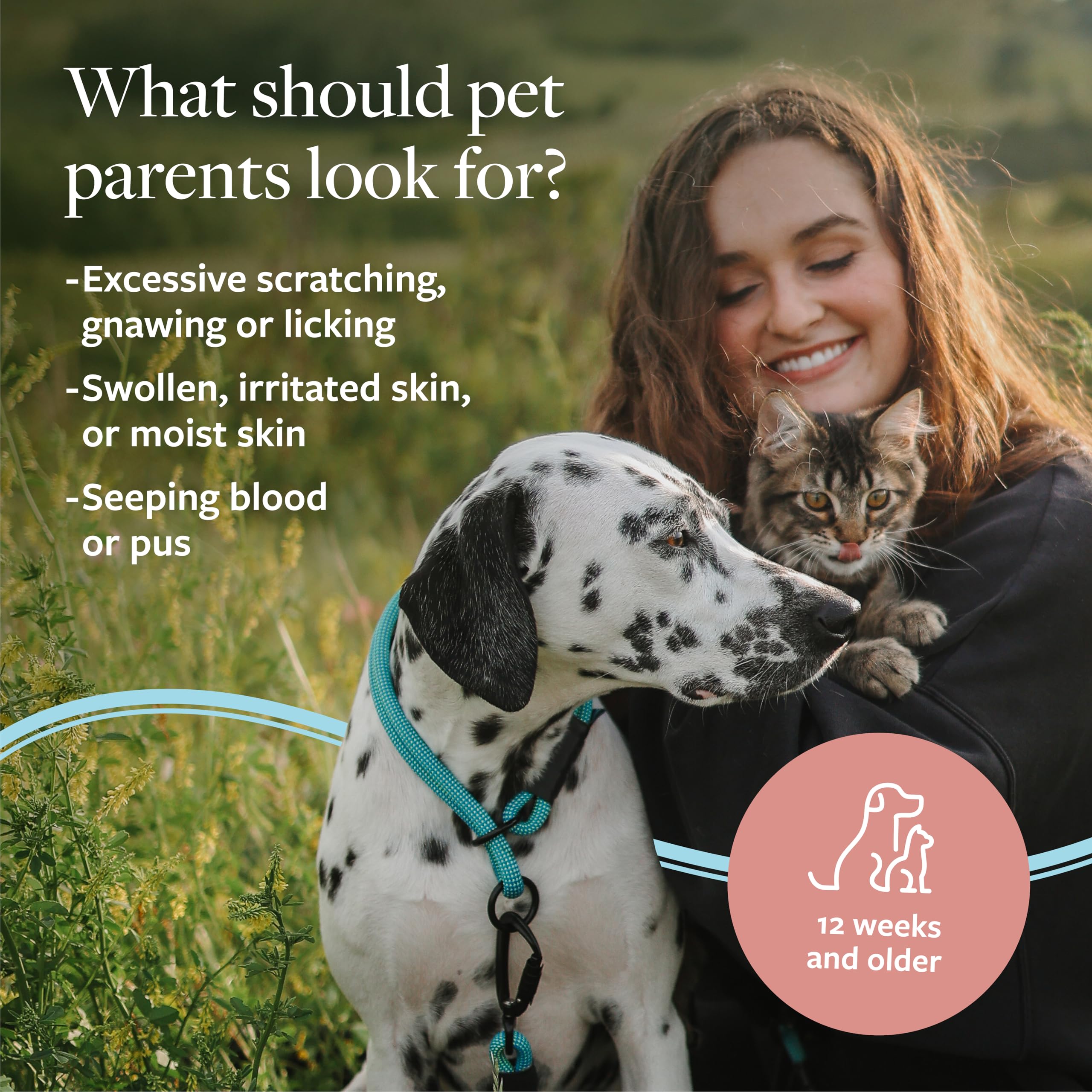 Clinical Care vet-recommended formula without parabens for normal skin health.