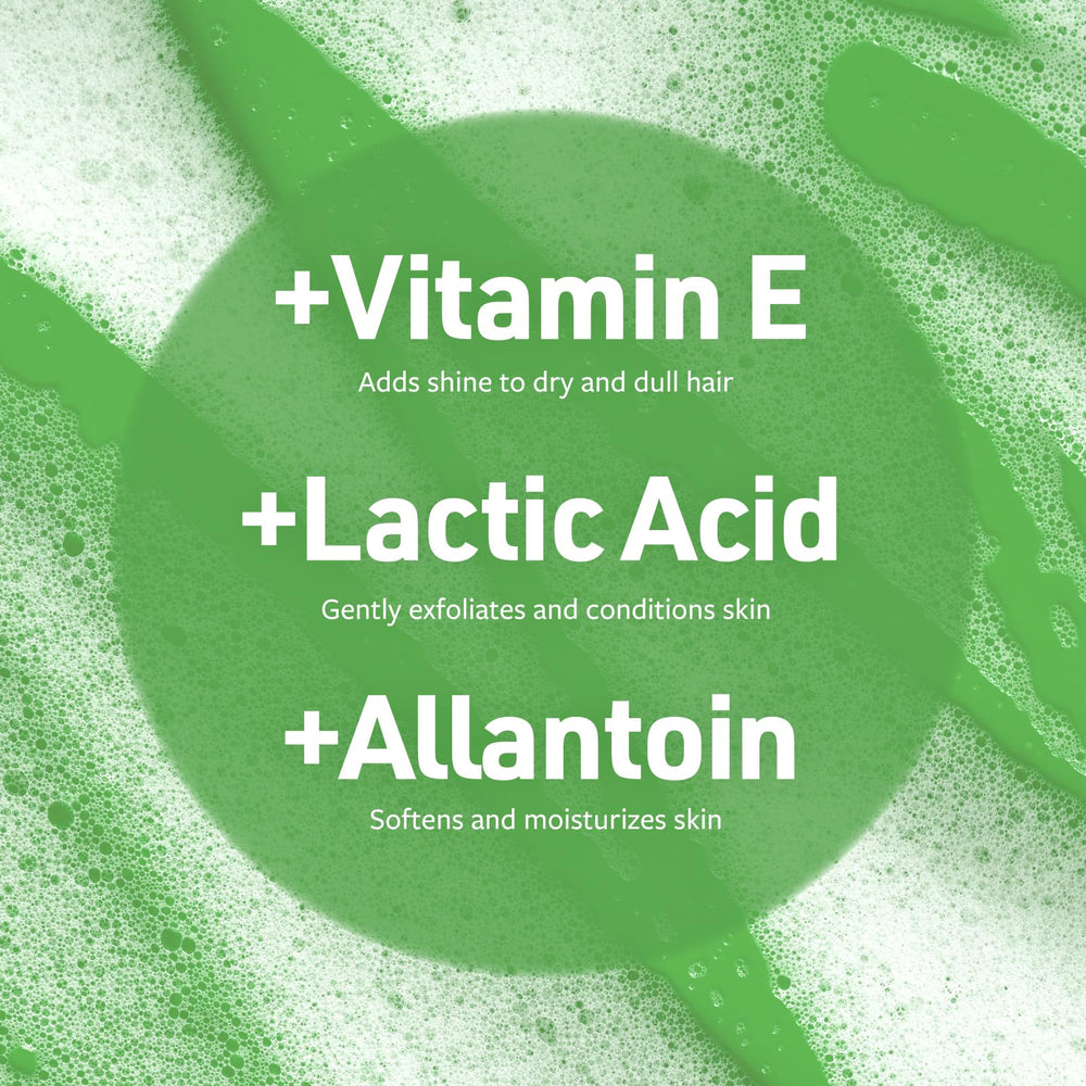 Veterinary Formula vitamin-e-lactic-acid rich shampoo showcases soothing coat care