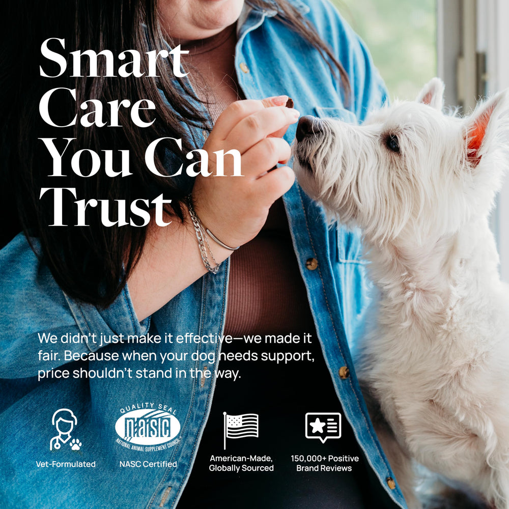 NASC Quality Seal on Veterinary Formula product for trust and safety