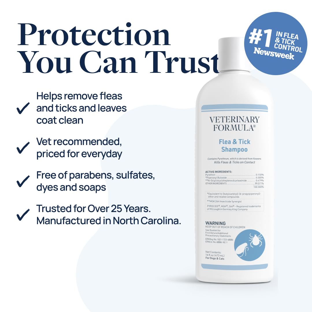 Veterinary Formula two-pack shampoo ensures ready supplies for multi-pet households