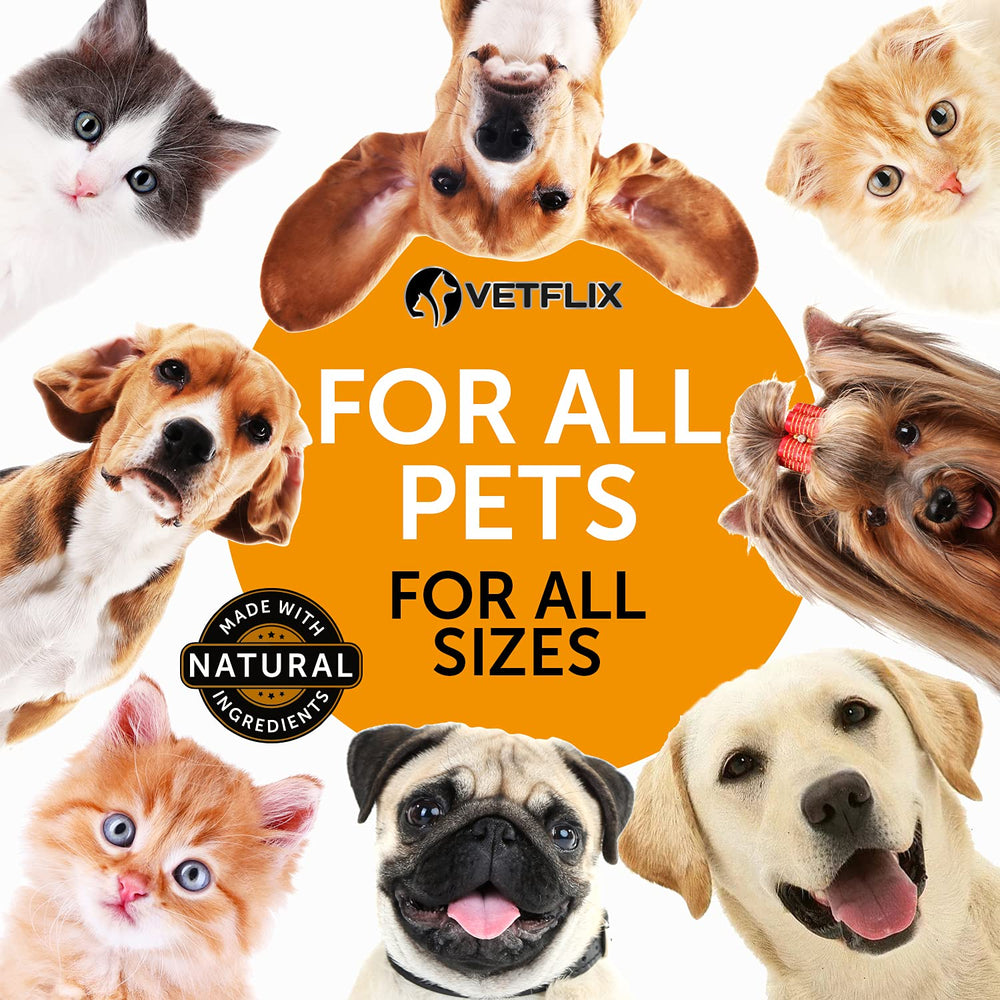 Vetflix drops being measured for small pets to support daily use.