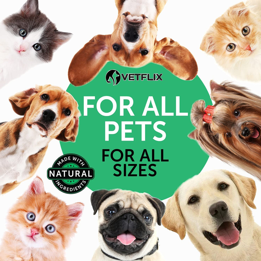 Vetflix Cough Relief is pet-friendly and easy to add to routines