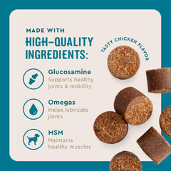 VETIQ bottle image highlights USA-made quality and NASC-certified status.