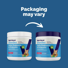 Vetnique Glandex cat probiotic powder boosts daily gut health
