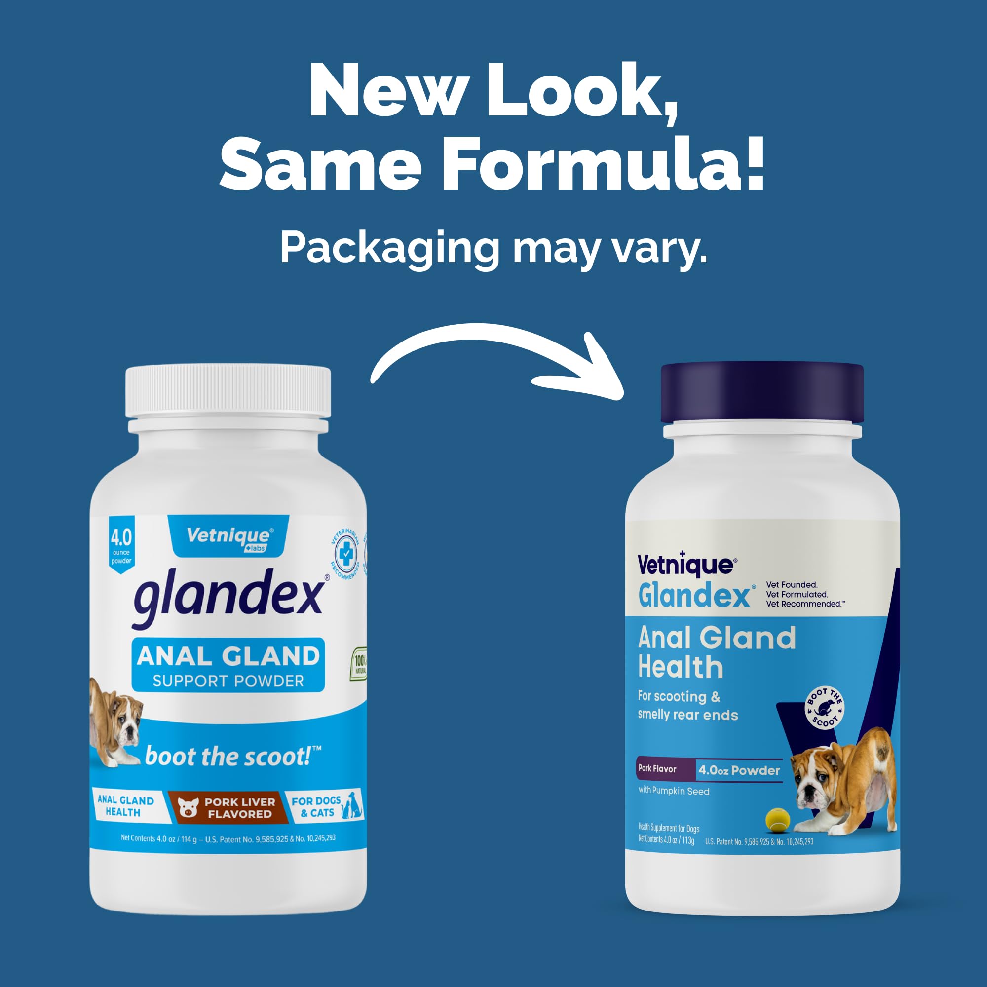 Glandex fiber supplement sprinkled on food promotes digestive wellness.