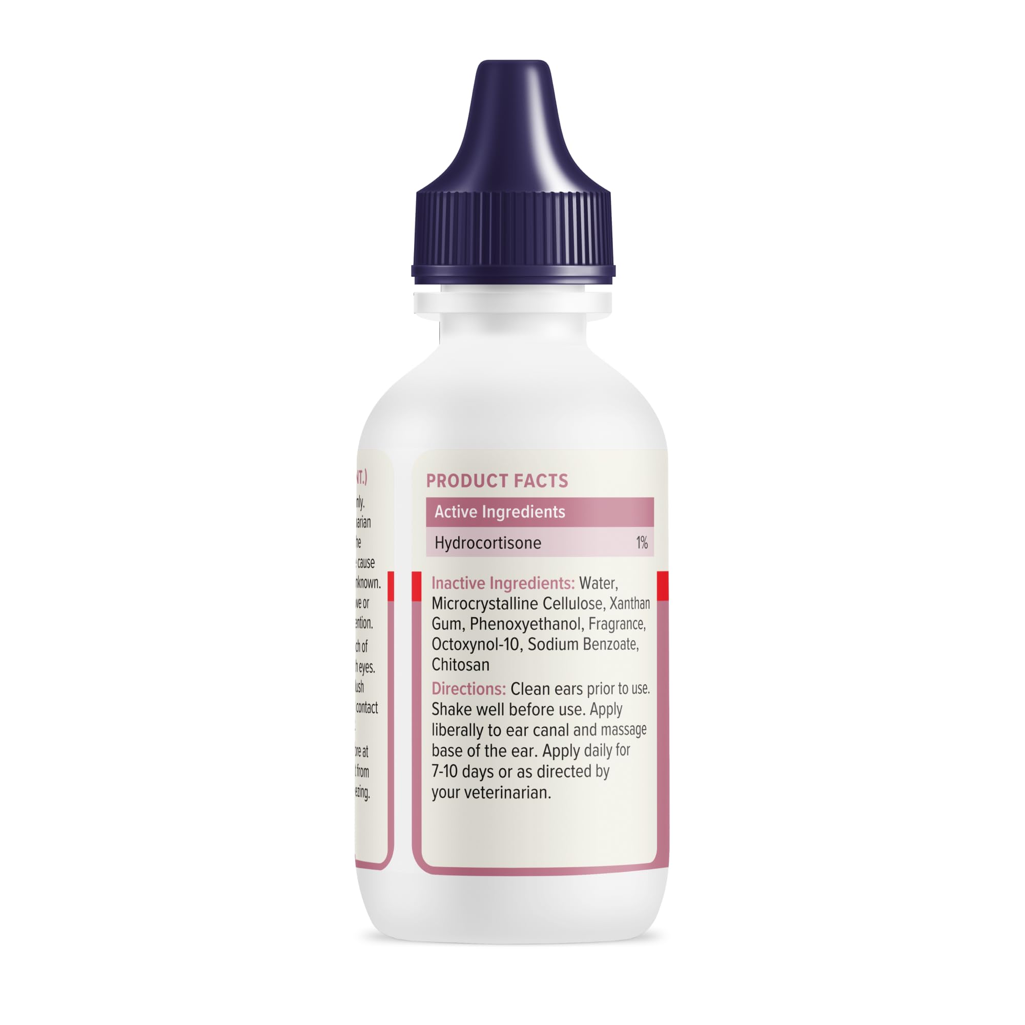Vetnique Oticbliss apply-on-dog-ear demonstrates soothing care for itching.