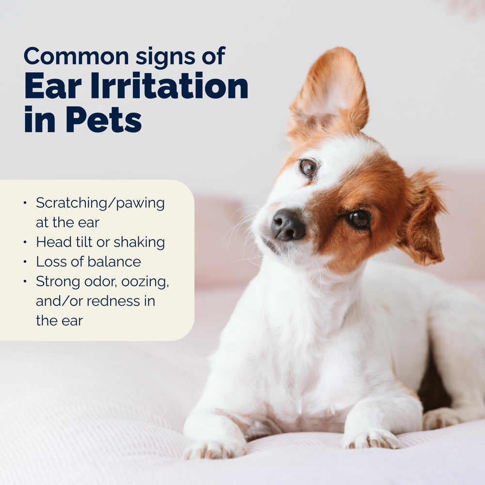 USA-made stamp on Vetnique Oticbliss ear wipe packaging.