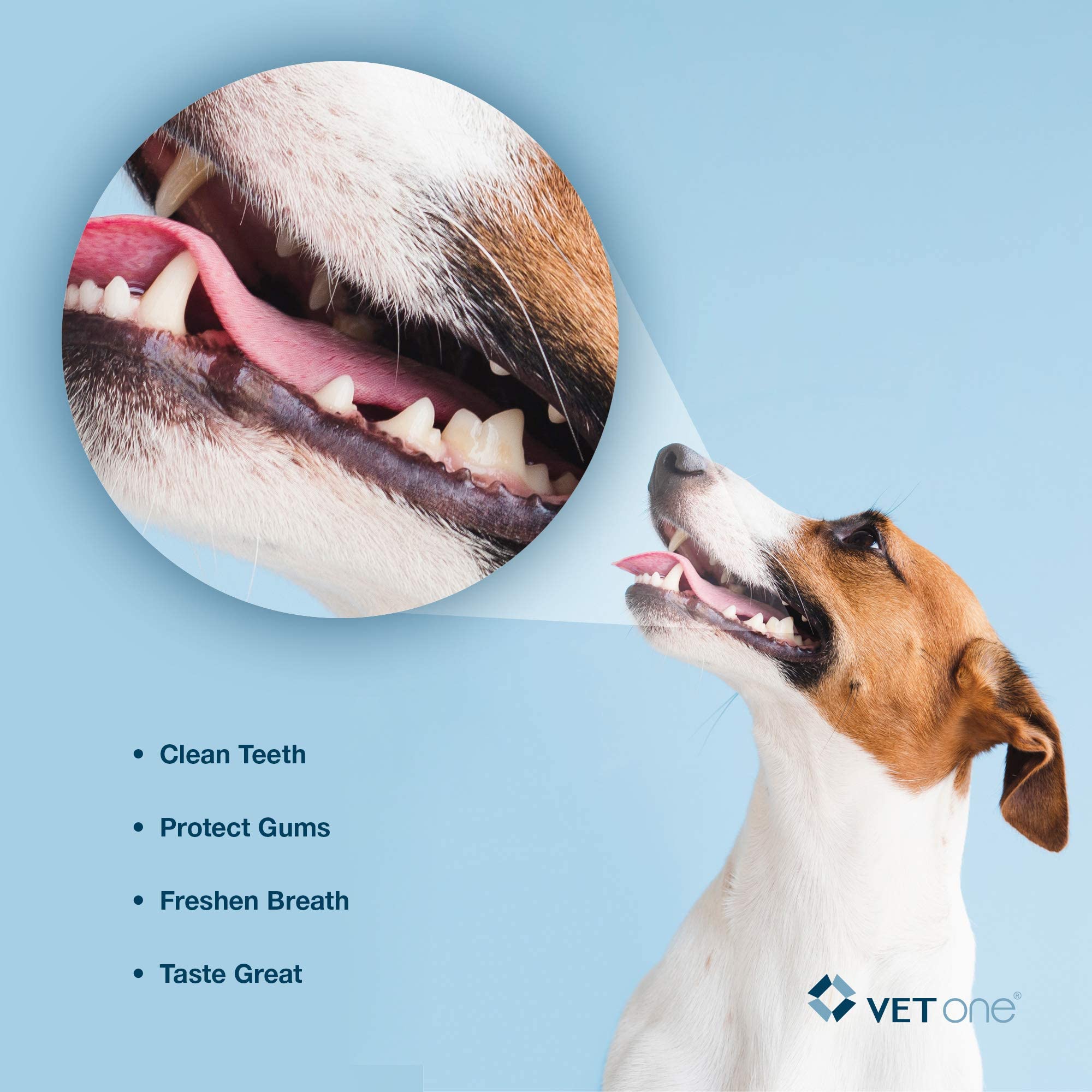 VetOne DuoClenz north american beef hide, high-quality chew for dogs.