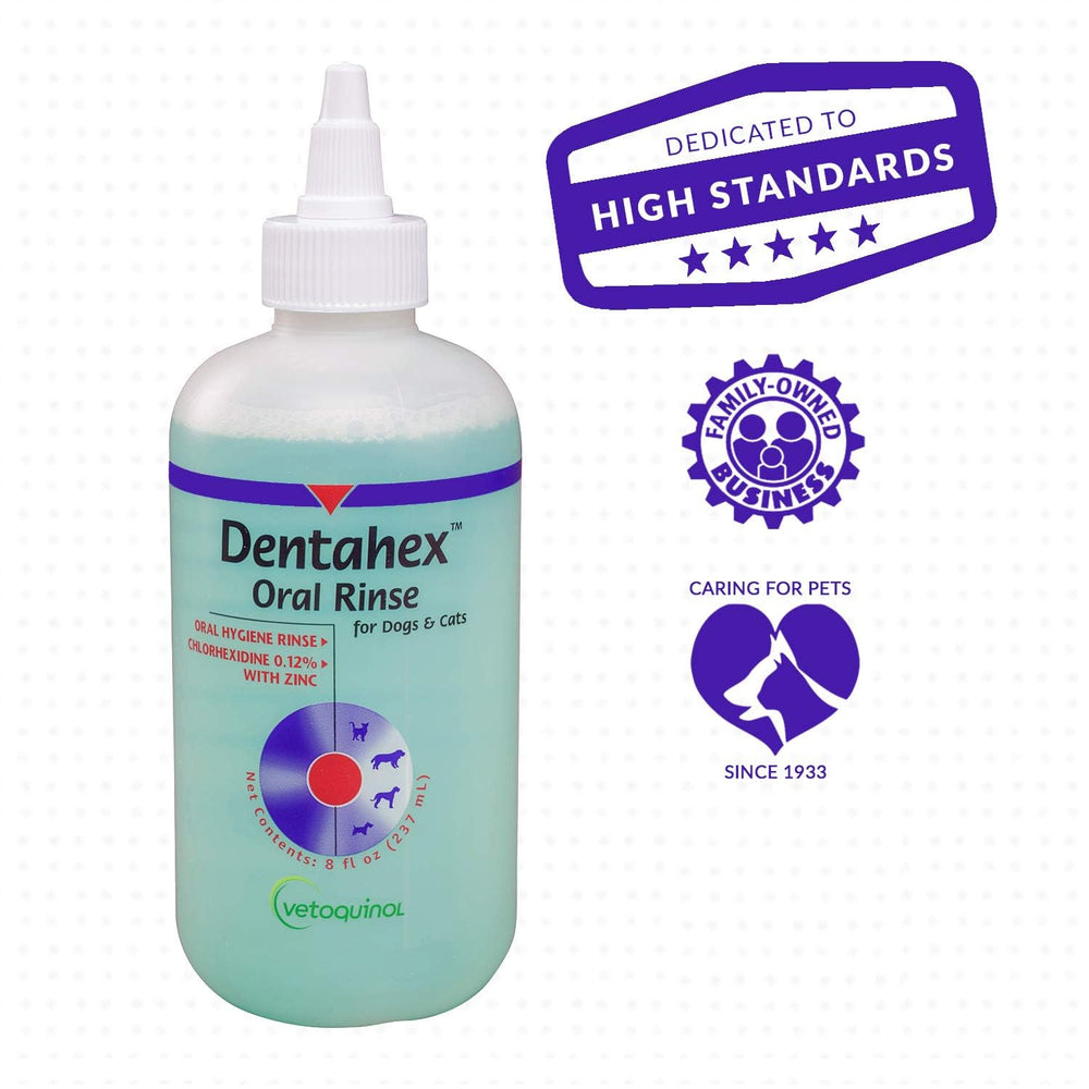 Vetoquinol Dentahex offers easy, mess-free pet oral spray.