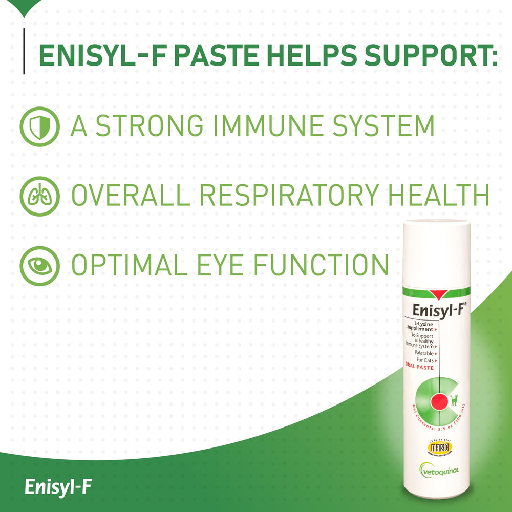 Vetoquinol Enisyl-F pump-dispensing cap for easy, mess-free dosing