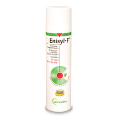 Vetoquinol Enisyl-F tuna-flavored paste bottle aids daily cat lysine supplementation