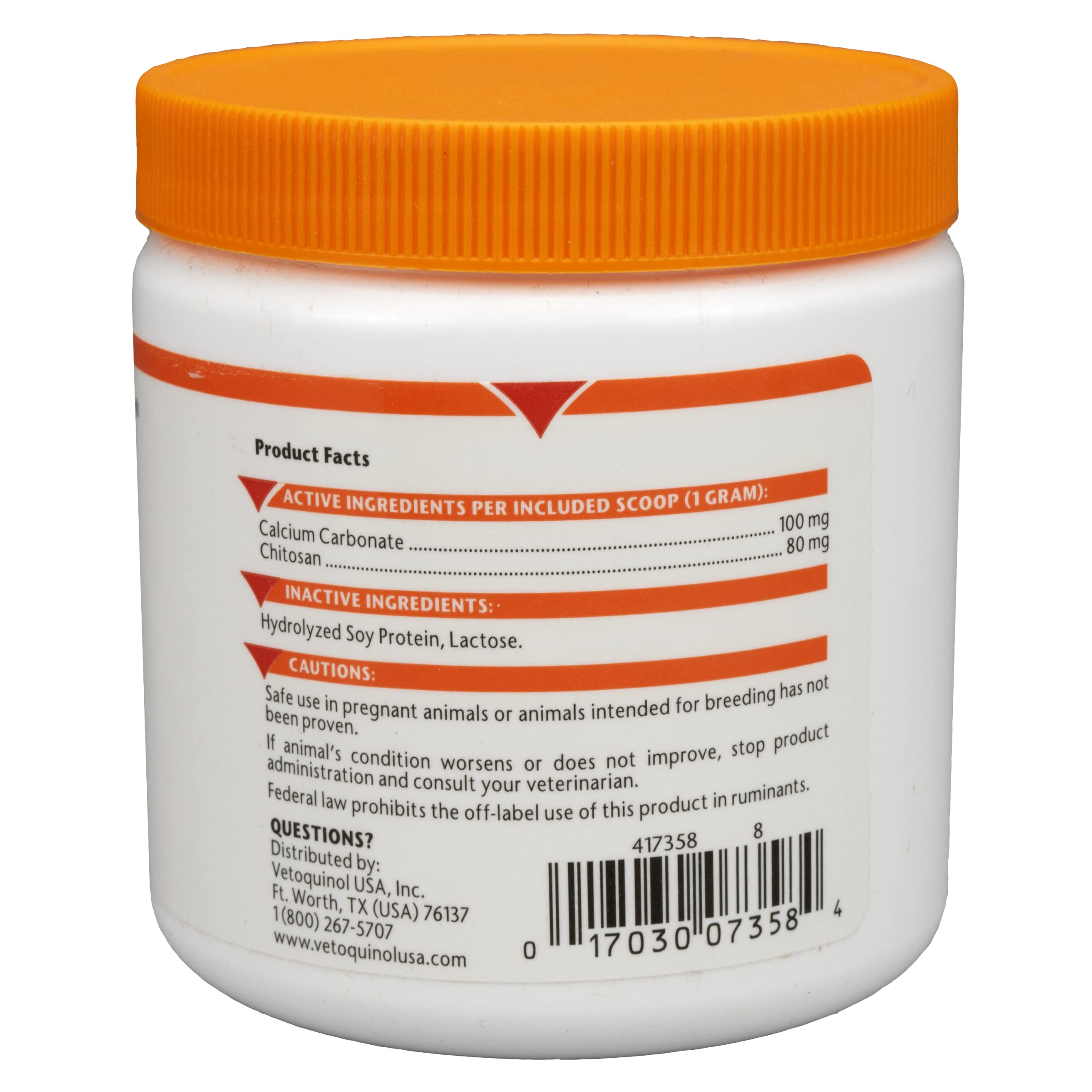 Vetoquinol Epakitin scoop demonstrates precise dosing for consistent use.