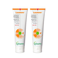 Vetoquinol Laxatone tuna gel bottle for gentle hairball support