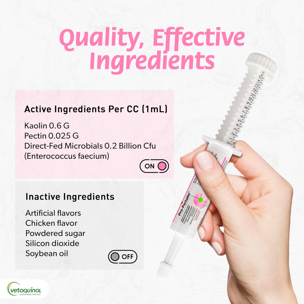 Probiotic benefits feature in Pro-Pectalin paste for gentle digestion
