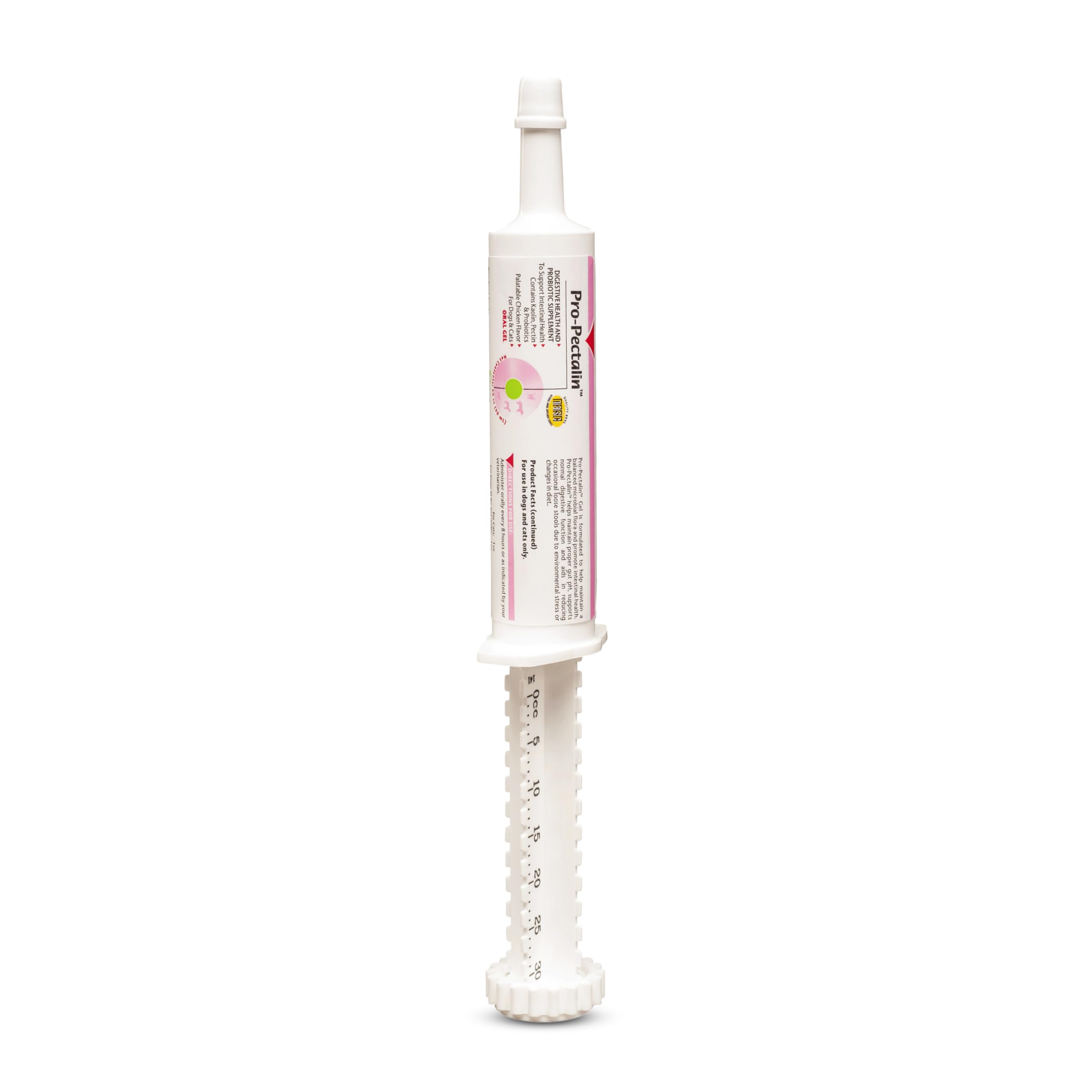 Vetoquinol Pro-Pectalin paste tube 30cc for pet dosing and occasional diarrhea relief.