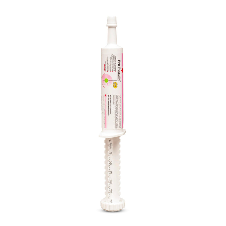 Vetoquinol Pro-Pectalin paste tube 30cc for pet dosing and occasional diarrhea relief.
