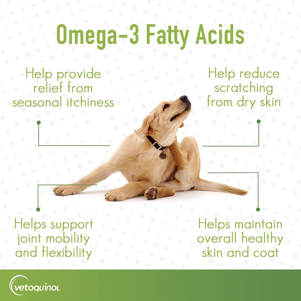 Vetoquinol Triglyceride Omega-3 no-mess pump enables easy daily administration