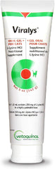 Vetoquinol Viralys packaging and 5oz tube for home use.