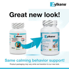 Vetoquinol Zylkene capsule dispensed into pet food for easy administration