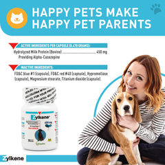 Vetoquinol Zylkene promotes a relaxed vibe as dog rests at home