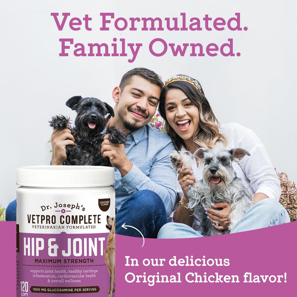 VetPro Complete chews produced via dry extrusion process.