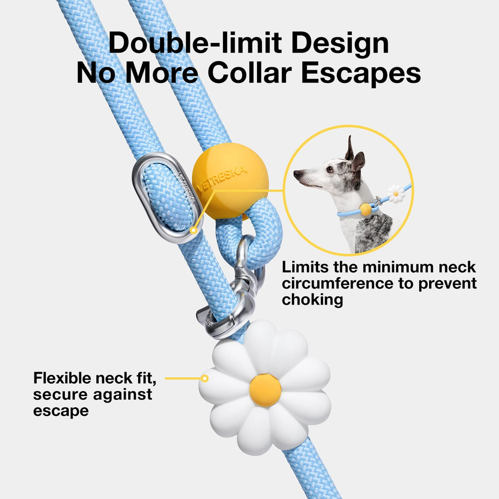 VETRESKA adjustable rope leash enables quick length changes during a jog.