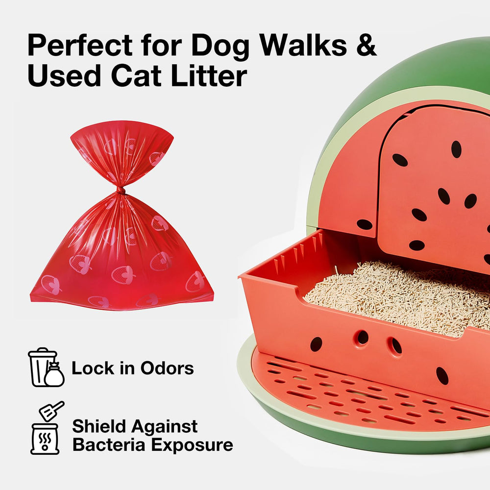 VETRESKA dog walking bags in use offer convenient waste cleanup.
