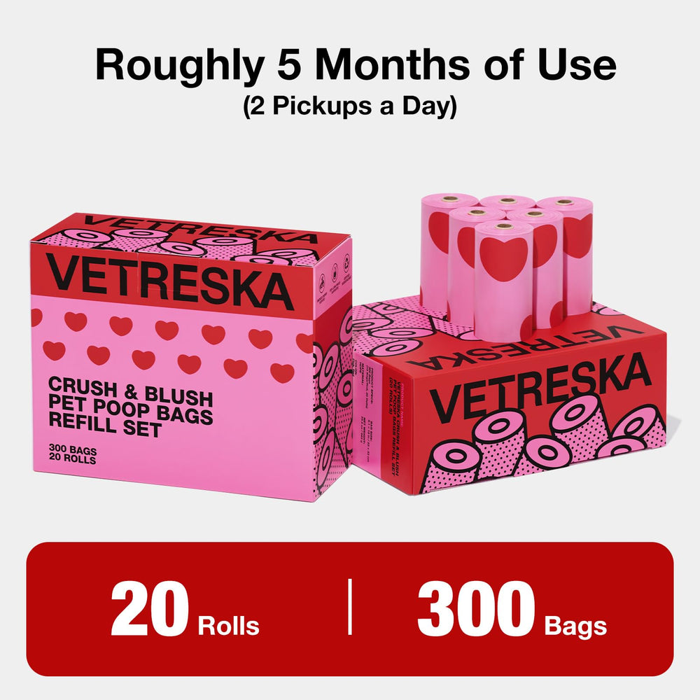 VETRESKA dog walking bags simplify outdoor cleanup.