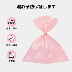 VETRESKA extra thick leak proof bags protecting hands during pickup.