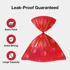 VETRESKA leak-proof bags closeup highlights thick, secure containment.