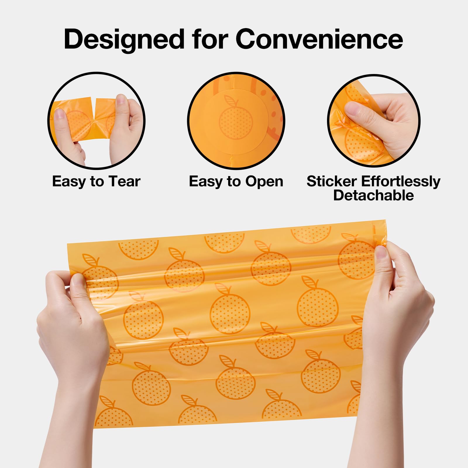 VETRESKA leak-proof bags protect hands when picking up pet waste.