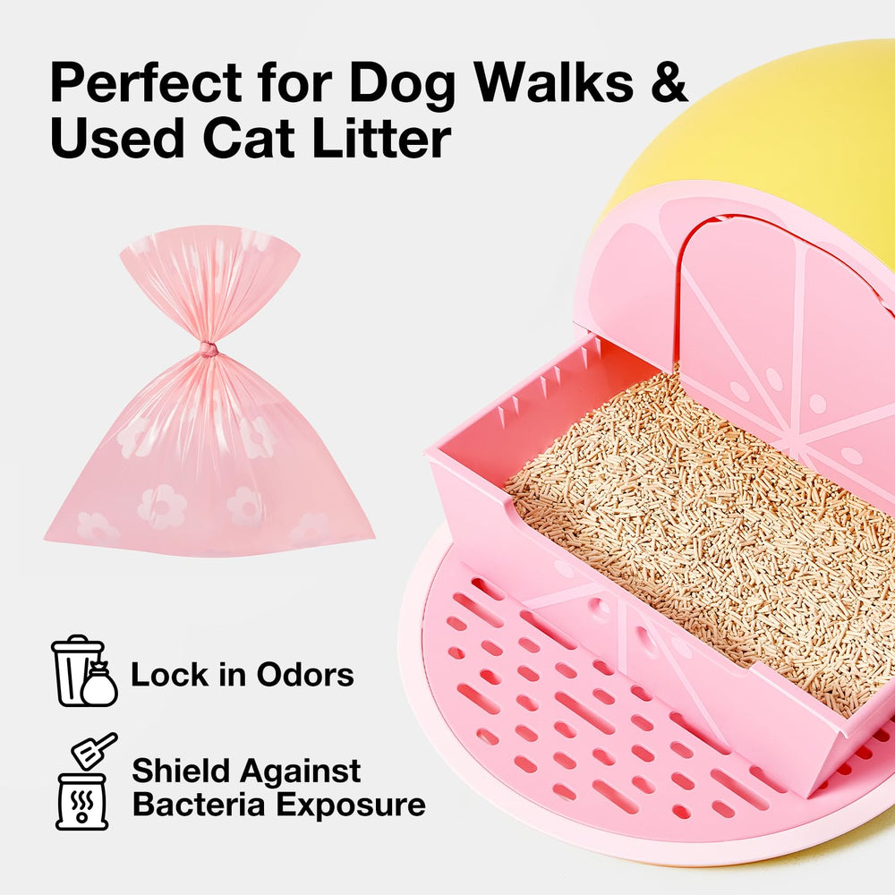 Vetreska 300-count box provides a long-lasting pet waste supply