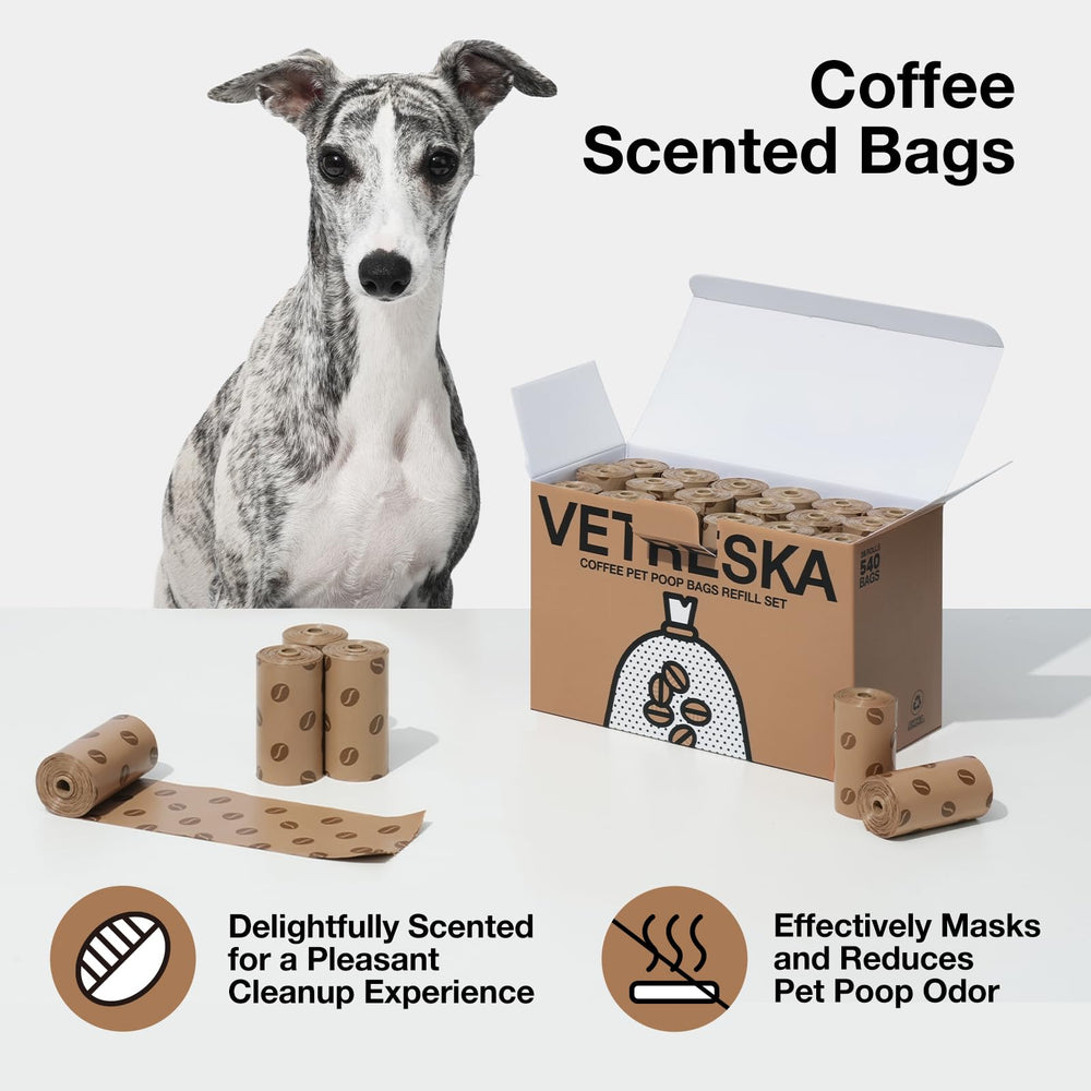 Vetreska leak-proof extra-thick poop bags protect hands